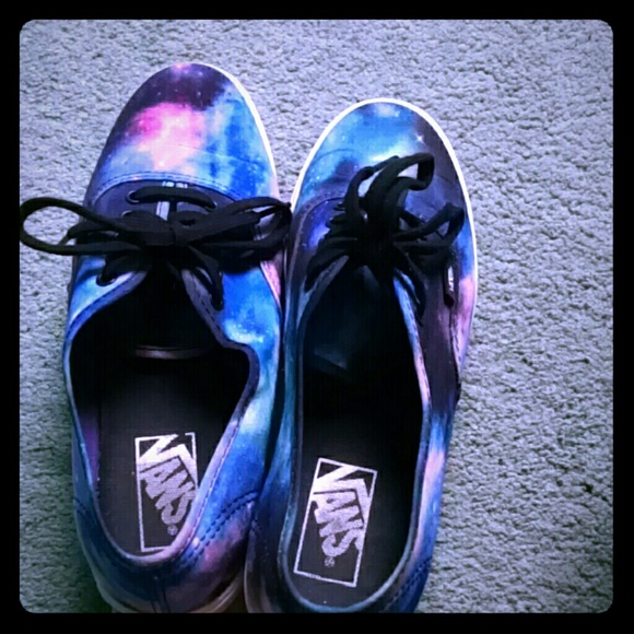 Vans Shoes - Galaxy Print Shoes